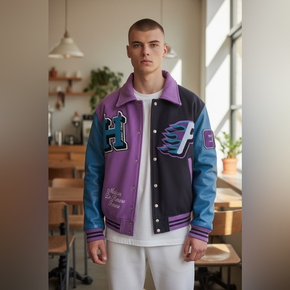 Homme + Femme Other - Homme + Femme letterman jacket- world champs size M runs a size larger